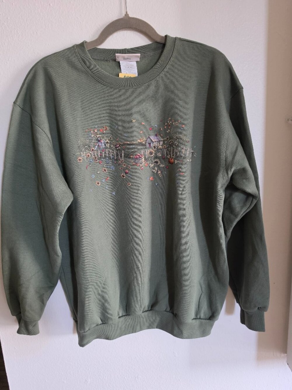 Vintage 90s Northern Reflections Fall Farm Sweatshirt NWT M Canada